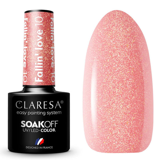 Claresa uv led gellak 5ml fallin' love 10