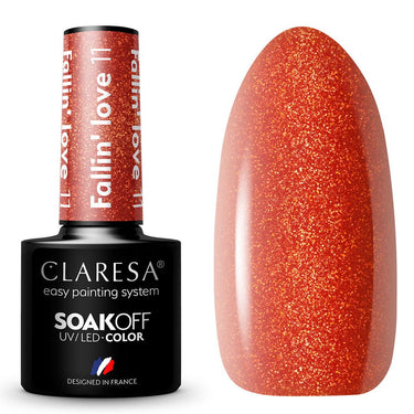 Claresa uv led gellak 5ml fallin' love 11