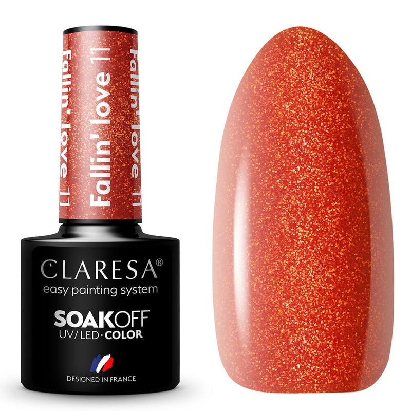 Load image into Gallery viewer, Claresa uv led gellak 5ml fallin' love 11
