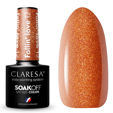 Claresa uv led gellak 5ml fallin' love 12