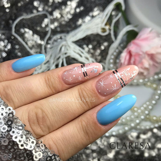 Claresa uv led gellak 5ml blue 702 sunny garden