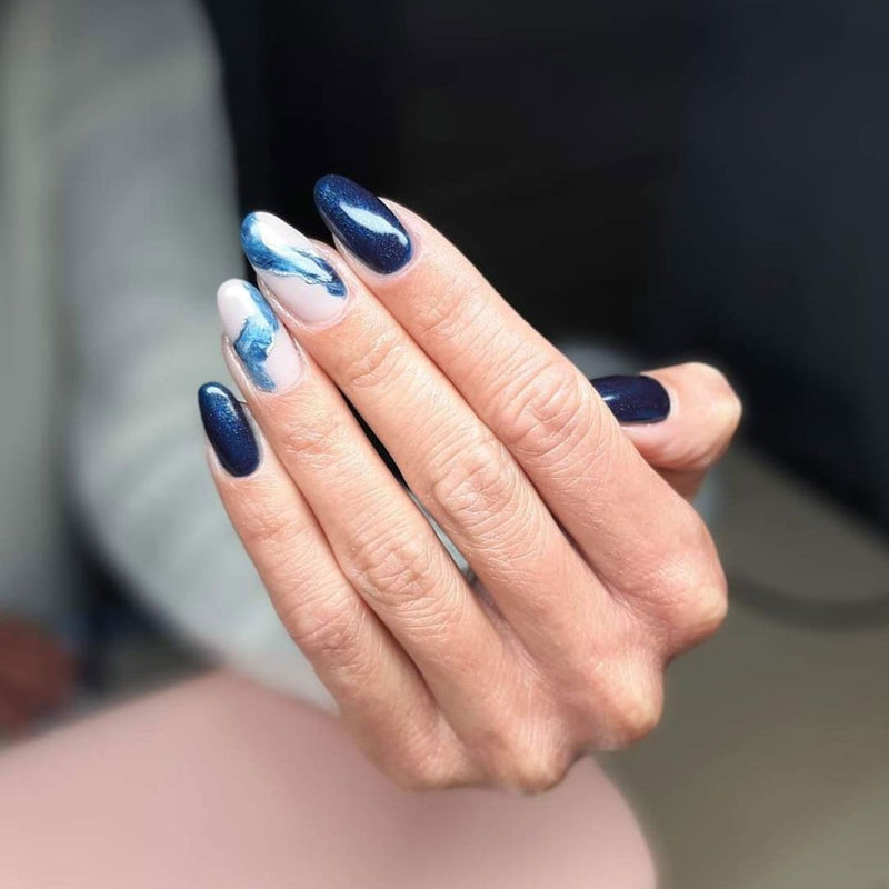 Load image into Gallery viewer, Claresa uv led gellak 5ml galaxy blue
