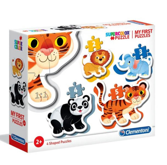 Clementoni my first puzzles wild animals