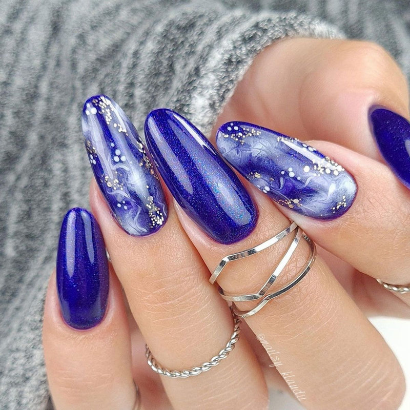 Load image into Gallery viewer, Claresa uv led gellak 5ml galaxy navy blue
