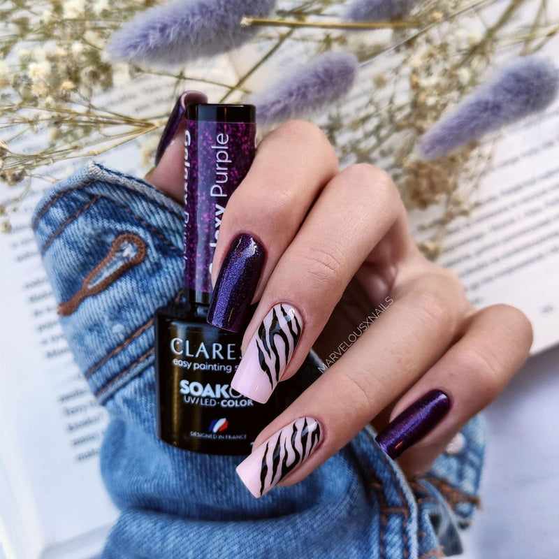 Load image into Gallery viewer, Claresa uv led gellak 5ml galaxy purple
