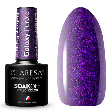 Claresa uv led gellak 5ml galaxy purple