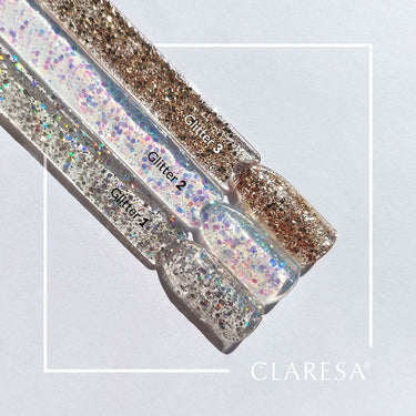 Claresa uv led gellak 5ml glitter 1