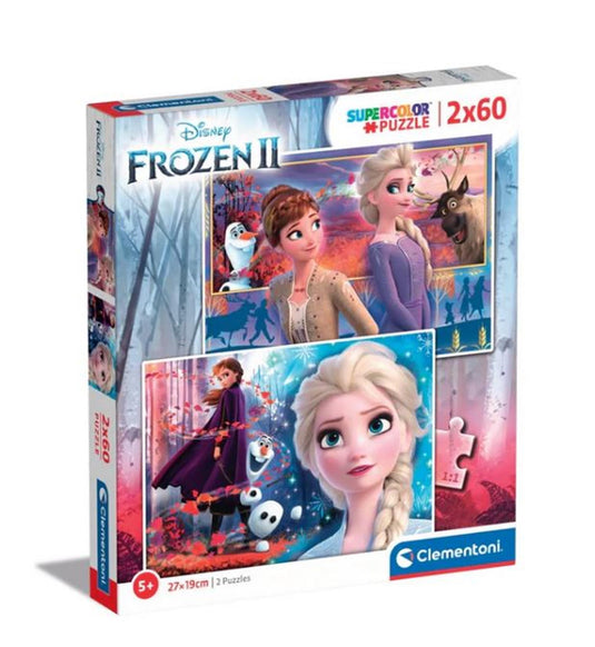 Clementoni Puzzel Disney Frozen 2, 2x60st.