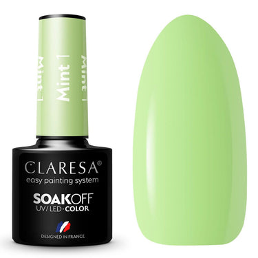 Claresa uv led gellak 5ml mint 1