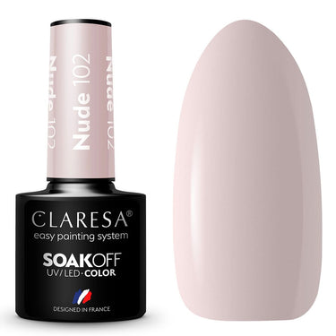 Claresa uv led gellak 5ml nude 102