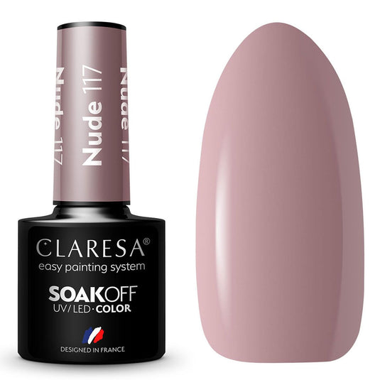 Claresa uv led gellak 5ml nude 117