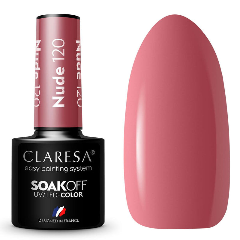Load image into Gallery viewer, Claresa uv led gellak 5ml nude 120
