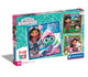 Clementoni 3x48pcs gabby's dollhouse