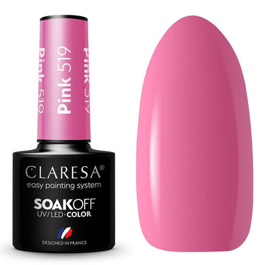 Claresa uv led gellak 5ml pink 519 sunny garden