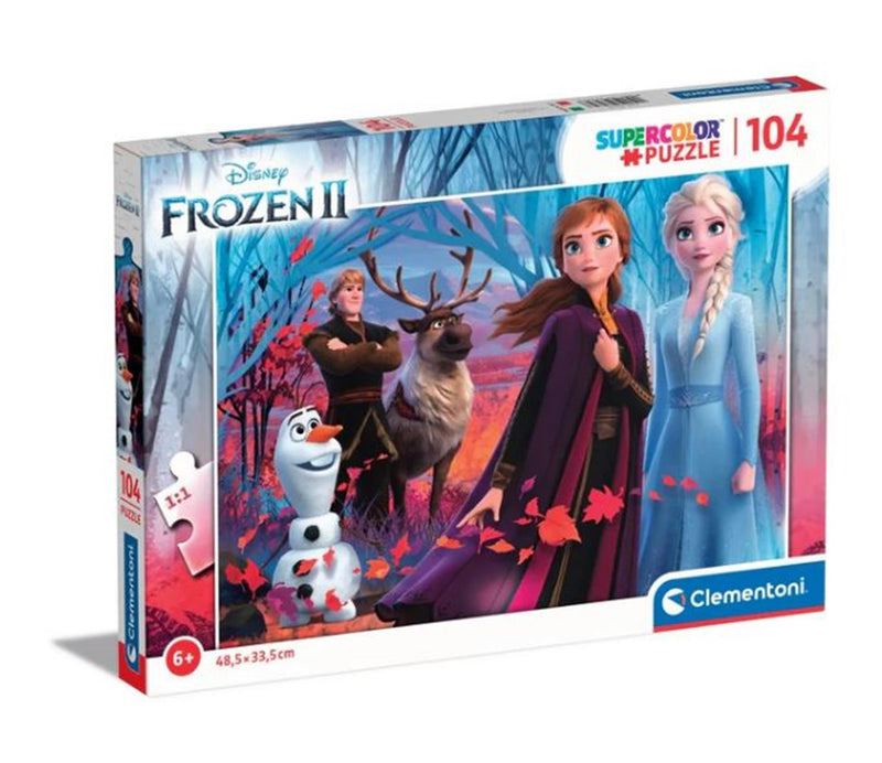 Load image into Gallery viewer, Clementoni puzzel super 104pcs frozen 2
