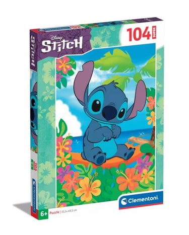 Clementoni puzzel super 104pcs stitch disney