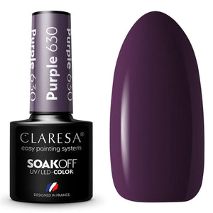 Claresa uv led gellak 5ml purple 630 classic look