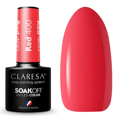 Claresa uv led gellak 5ml red 400 rainbow explosion