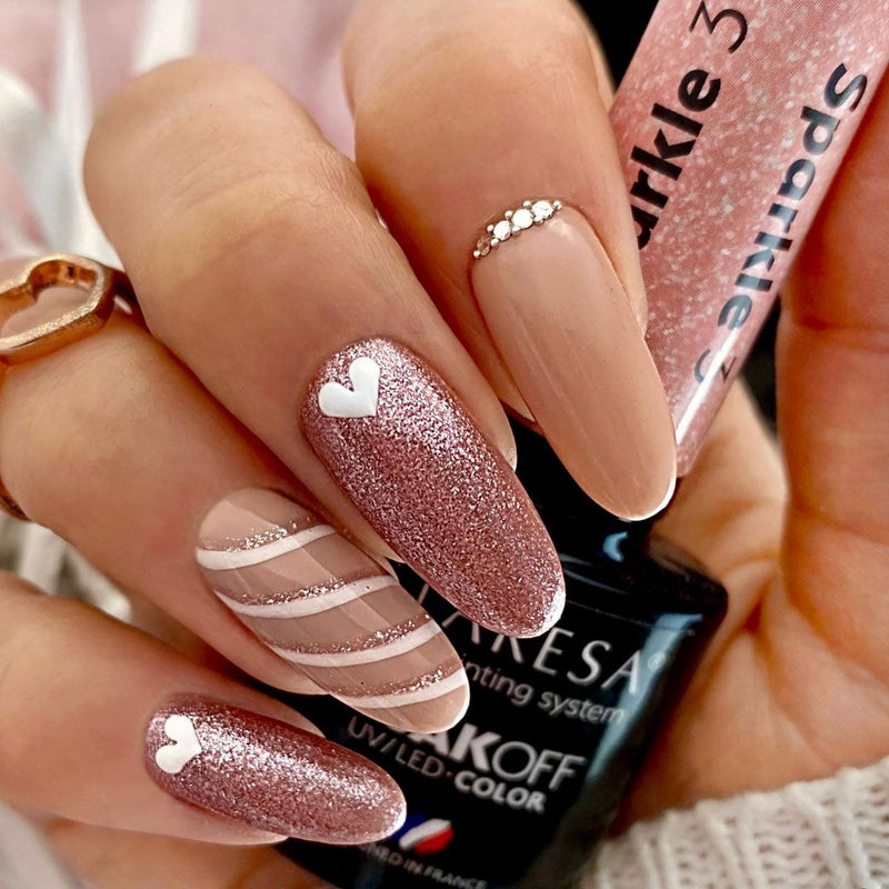 Afbeelding laden in galerijviewer, Claresa uv led gellak 5ml sparkle 3
