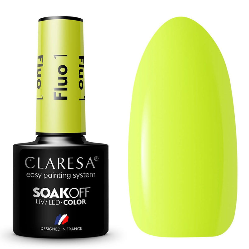 Load image into Gallery viewer, Claresa uv led gellak 5ml fluo 1
