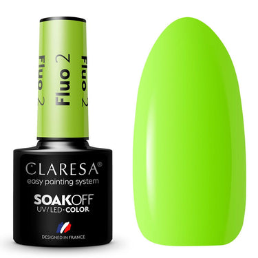 Claresa uv led gellak 5ml fluo 2