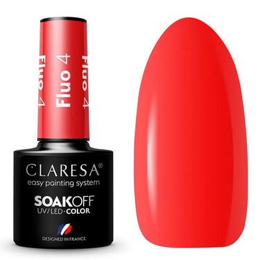 Claresa uv led gellak 5ml fluo 4