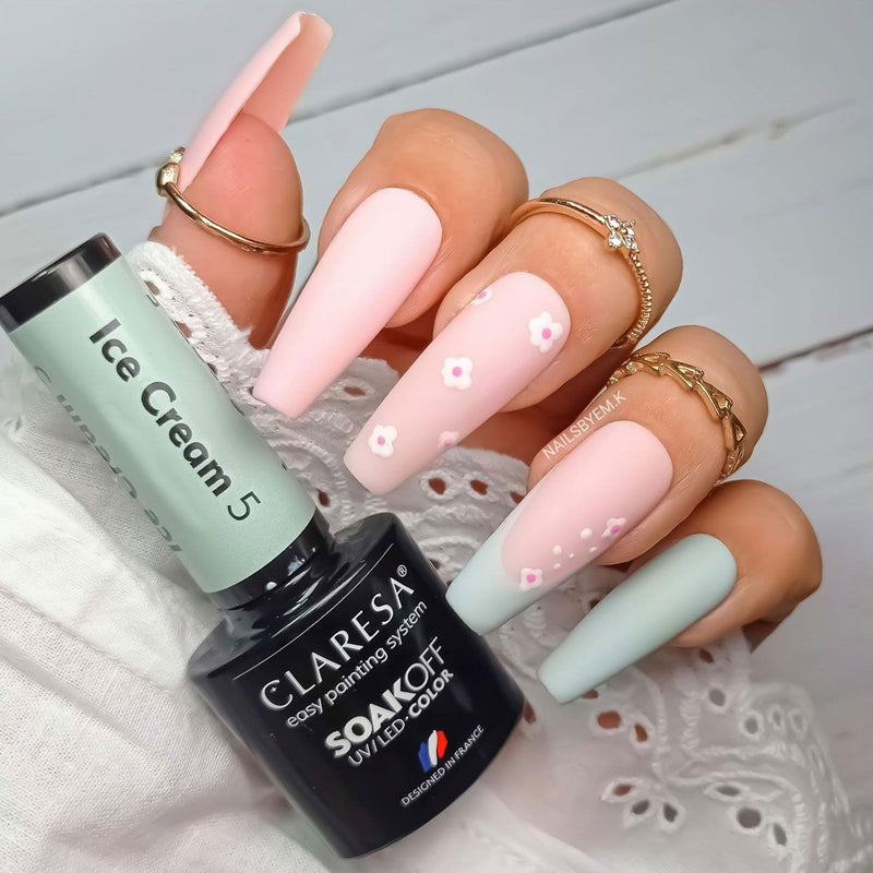 Load image into Gallery viewer, Claresa uv led gellak 5ml ice cream 5
