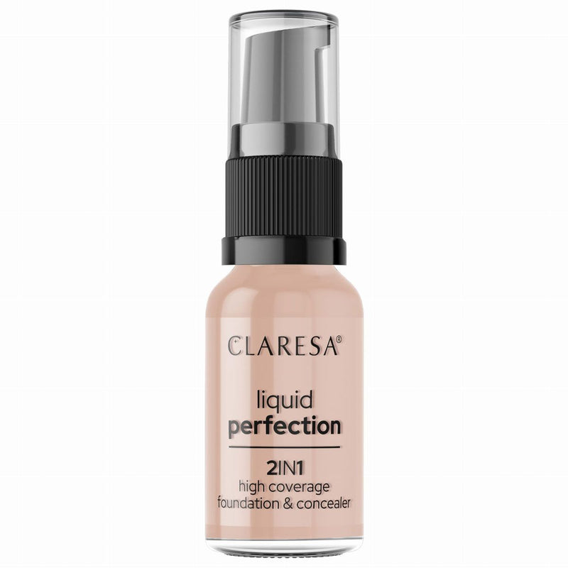 Load image into Gallery viewer, Claresa liquid perfection 2-in-1 concealer en foundation 104 nude 18gr.
