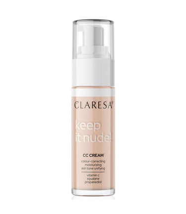 Claresa keep it nude! cc cream 102 warm medium 33gr.