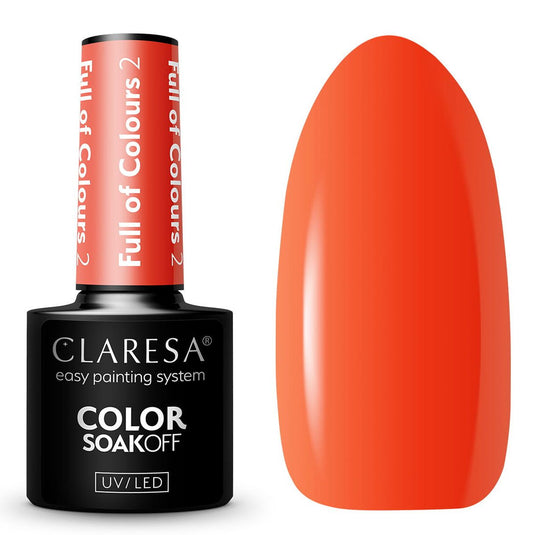 Claresa uv led gellak 5ml full of colours 2
