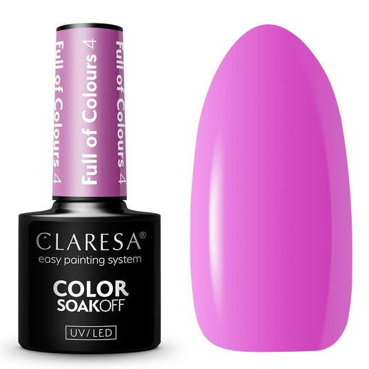 Claresa uv led gellak 5ml full of colours 4