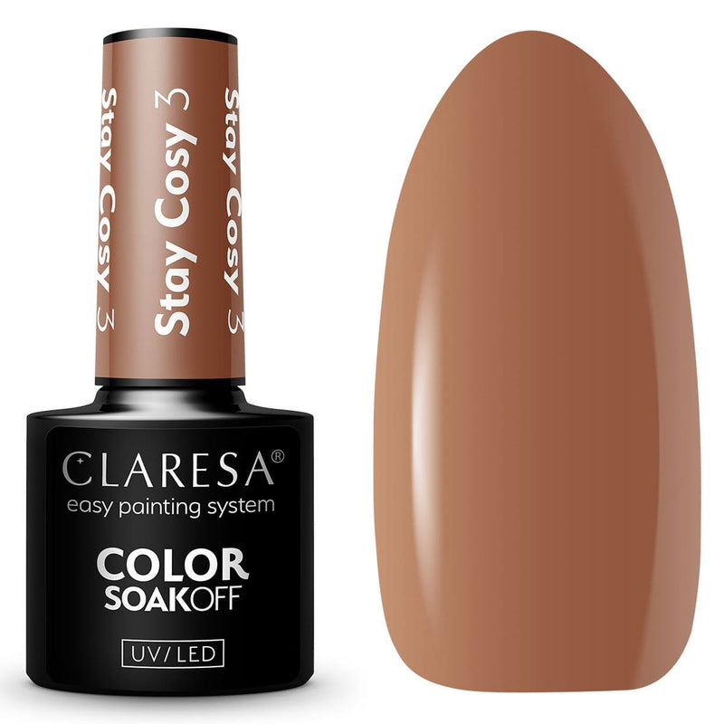 Load image into Gallery viewer, Claresa uv led gellak 5ml stay cosy 3
