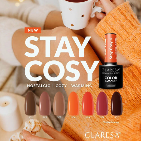 Claresa uv led gellak 5ml stay cosy 3