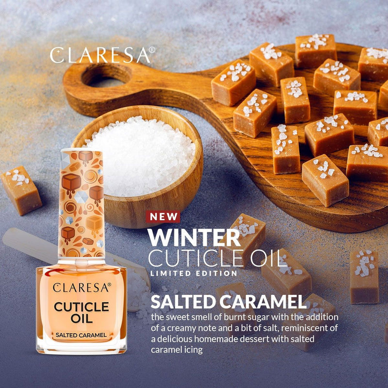 Load image into Gallery viewer, Claresa cuticle oil salted caramel 5ml
