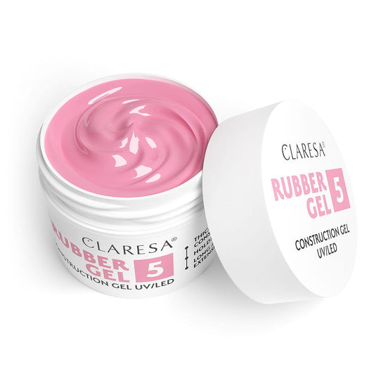 Claresa rubber gel 5 raspberry pink 45gr.