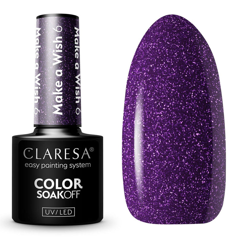 Load image into Gallery viewer, Claresa uv led gellak 5ml make a wish 6
