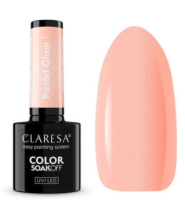 Claresa uv led gellak 5ml pastel glam 1