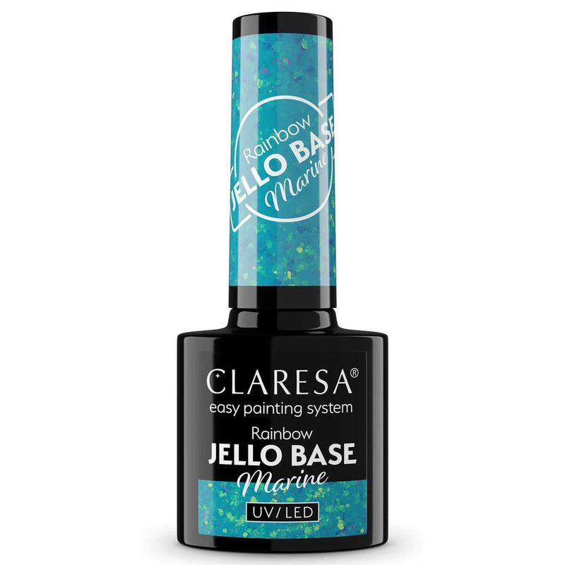 Load image into Gallery viewer, Claresa rainbow jello base coat marine 5ml
