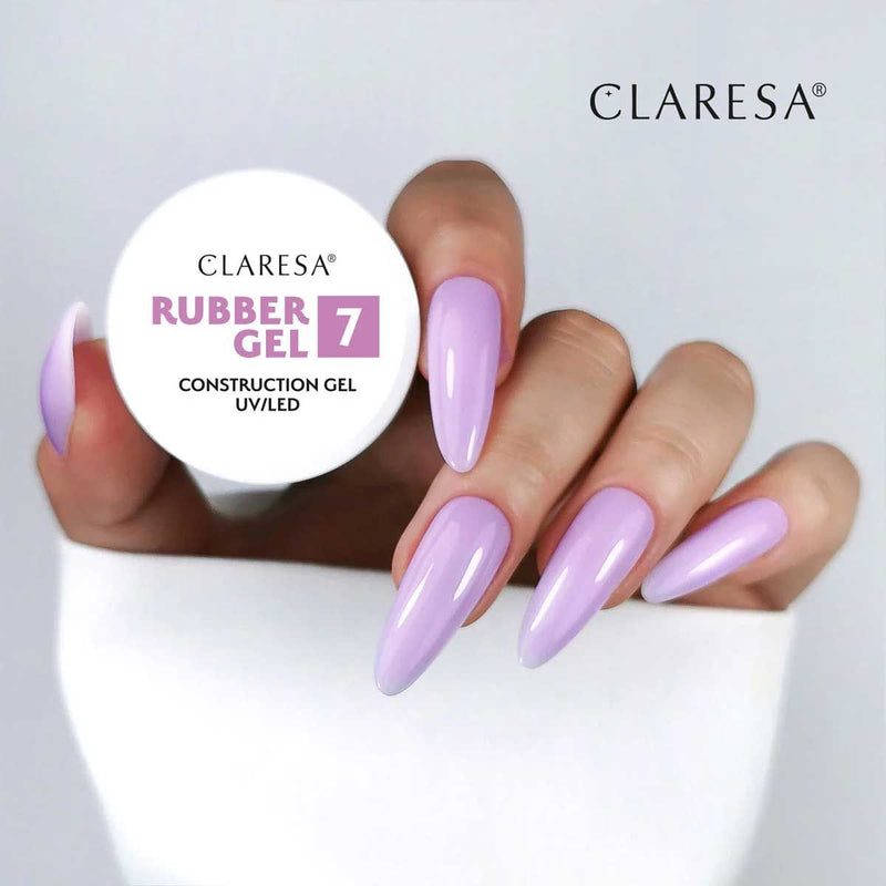 Load image into Gallery viewer, Claresa rubber gel 7 soft lilac 90gr.
