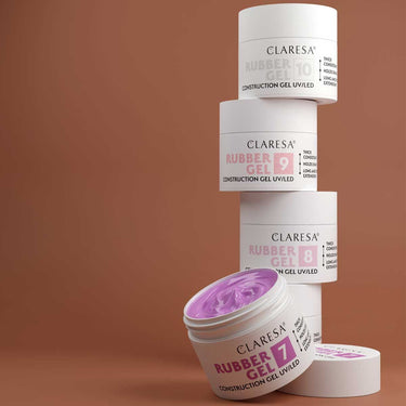 Claresa rubber gel 7 soft lilac 90gr.