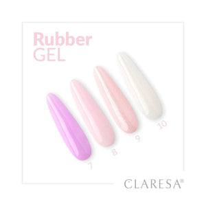 Claresa rubber gel 8 ballerina pink 90gr.