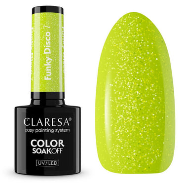 Claresa uv led gellak 5ml funky disco 7 lime light