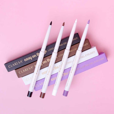 Claresa easy on the eye long lasting gel eyeliner 01 black tulip