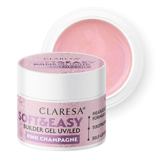 Claresa keratine soft easy builder gel blinking pink 12gr.