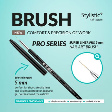 Stylistic super liner pro penseel 5mm