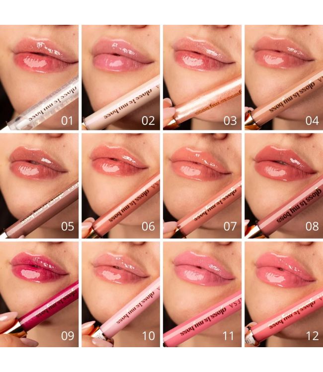Load image into Gallery viewer, Claresa lipgloss gloss is my boss 04 girl chief 5ml
