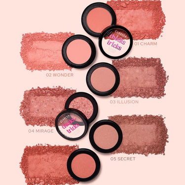 Claresa cheeks tricks powder blush 06 lure 4gr.
