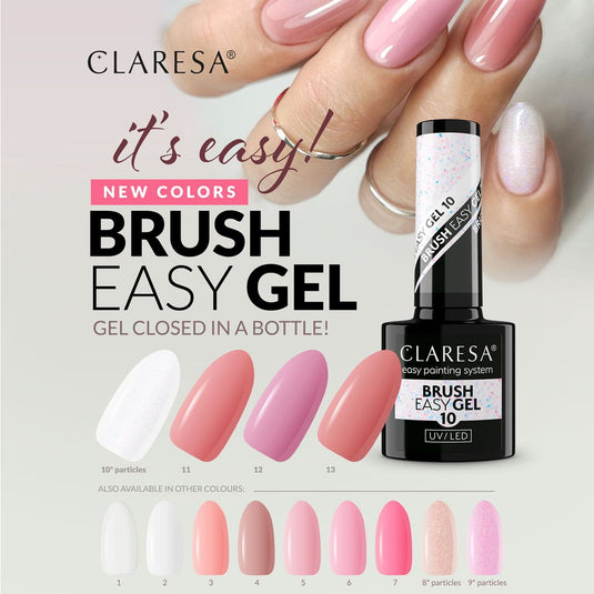 Claresa brush easy gel 12 5ml