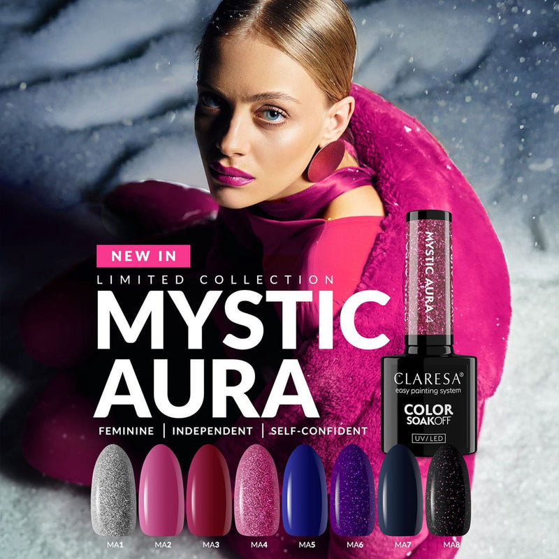 Load image into Gallery viewer, Claresa uv led gellak 5ml mystic aura 8
