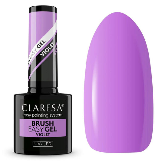 Claresa brush easy gel violet 5ml